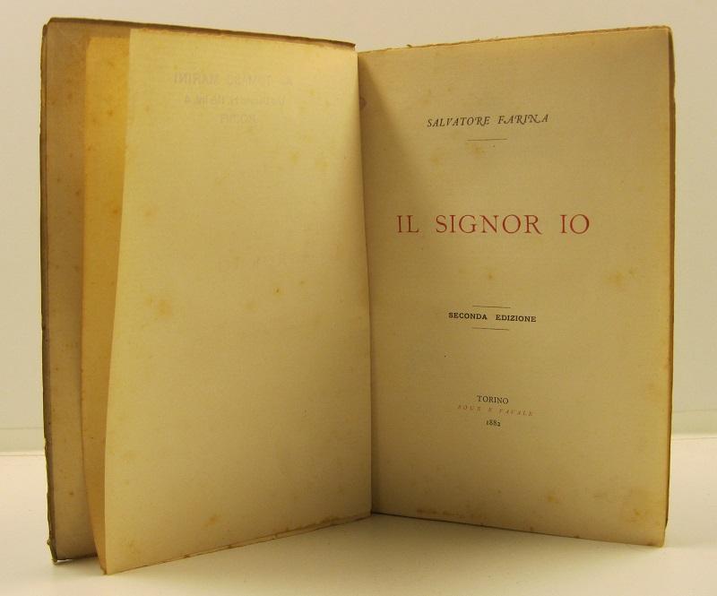 Il signor io. Novella